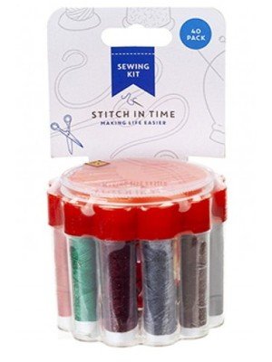 Stitch In Time Sewing Kit In Drum (Pack of 40)