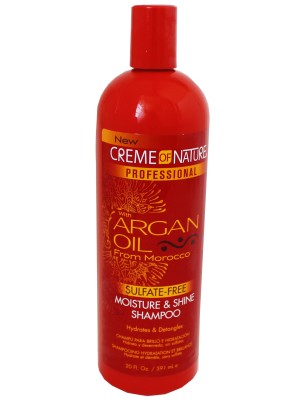 Creme Of Nature Professional With Argan Oil Sulfate-free Moisture & Shine Shampoo - 591ml
