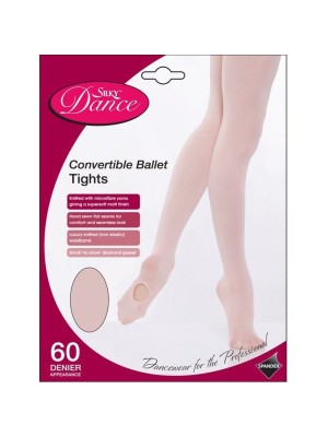 Silky's Children's 60 Denier Convertible Ballet Tights - Theatrical Pink (11-13)