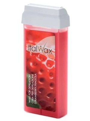 Italwax Liposluble Cartridge Warm Wax - Strawberry