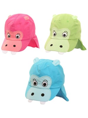 Unisex Children Hippo Legionnaire Cap - Assorted Colour & Sizes