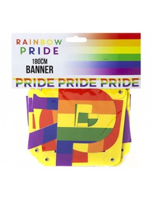 Rainbow Pride Banner- 180 cm
