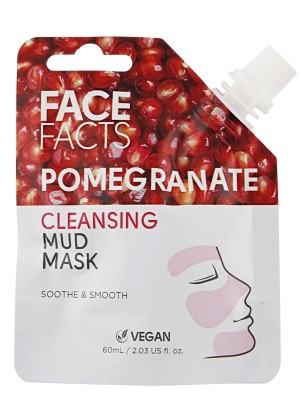 Face Facts Pomegranate Cleansing Mud Mask- 60ml