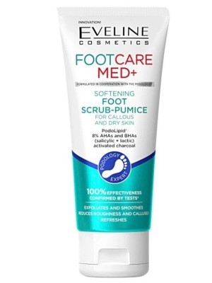 Eveline Foot Care Med+ Softening Foot Scrub-Pumice- 100ml