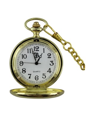 BOXX Pocket Watch With Chain - Gold