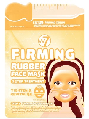 W7 Firming Rubber Face Mask & Serum tighten and revitalise