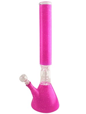 Bright Coloured Design Glass Waterpipe - Assorted (18 Inch)
