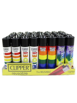 Clipper Lighters "Pride 2021" Design - Assorted 