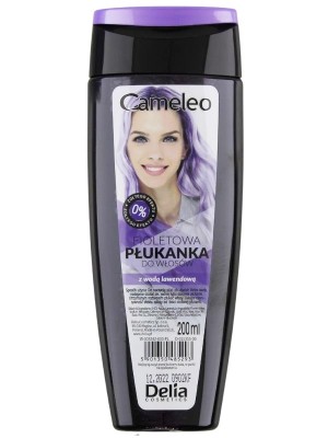 Delia Cameleo Colour Hair Rinse Toner - Violet (200ml)