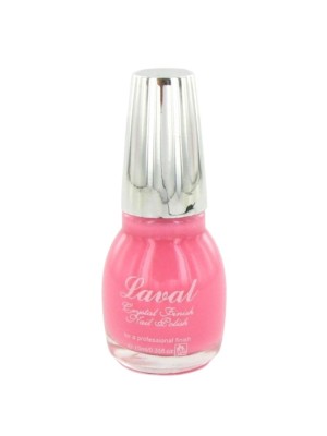 Laval Crystal Finish Nail Polish - Baby Pink