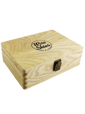Wise Skies Wooden Large Box