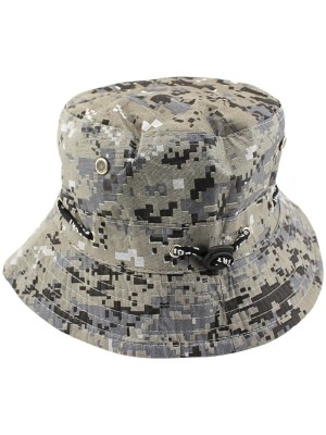 Adults Reversible Bucket Hat Camo Design