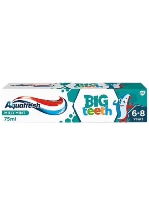 Aquafresh Big Teeth Kids Toothpaste (6-8years) 50ml 