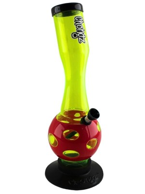 Chongz Acrylic "Rip Off" Design Waterpipe - Assorted (12 Inch)