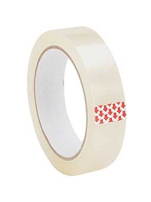 1'' Wide Clear Packing Tape - (25mm x 66 Meters)