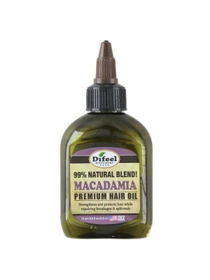 Difeel Premium Natural Hair Oil - Macadamia Oil 75ml 