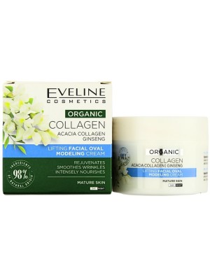 Eveline Organic Collagen Lifting Facial Oval Modelling Cream 50ml