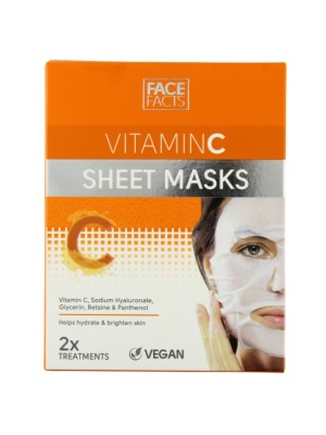 Face Facts Vitamin C Sheet Masks 