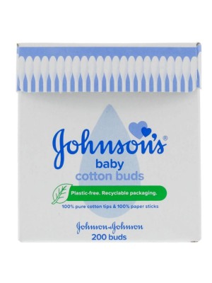 Johnson's Baby Cotton Buds (200pcs)