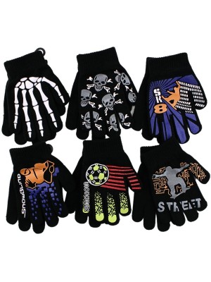 Kids Fun Magic Gripper Gloves - Assorted Designs