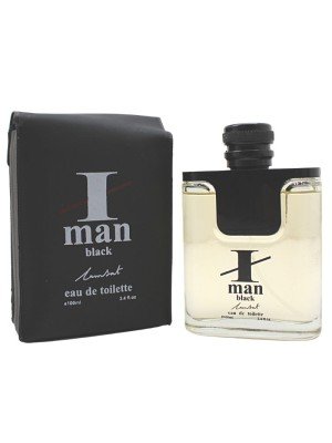 Lamsat Men's Perfume - I Man Black (100ml) 