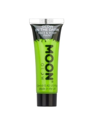 Moon Glow In The Dark Face & Body Paint - Green 
