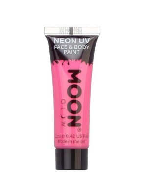 Moon Glow Neon UV Face & Body Paint - Intense Pink 