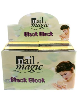 Nail Magic Black Block Nail File