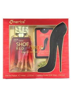 Omerta Ladies 2pcs Perfume Gift Set - Shoe-Shoe Red 
