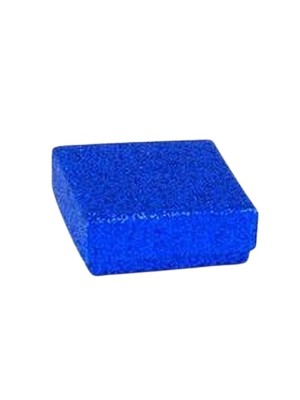 Royal Blue Glitter Gift Box - 5x5x2cm