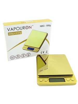 VapourOn Digital Mini Weighing Scale NBG-500g - Gold (500g x 0.01g)