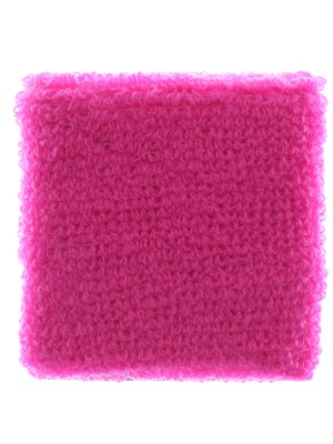 Wrist Sweatbands Neon Pink
