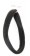 Wholesale Black thick knit jersey bandeau elastic-9cm