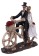 Hitch a Ride Bicycle Riding Skeleton Lovers Wedding Figurine - 14.5cm 
