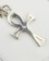 Sterling Silver Cross Design Necklace (18mm)