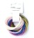 Elastics - Assorted - Card Of 12 - 4mm Thick