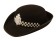 WPC Policewoman Black Felt Hat (Adult)