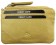 Leather Coins & Card Holder Wallet With 6 Card Slots - Gold