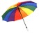 Long Foldable Rainbow Umbrella 