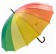 Unisex Rainbow Design Walking Umbrella