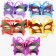 Butterfly Shaped Party Mask with Glitter Assorted
