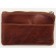 Forum Leather Coin Purse With Zipper Closure - Brown