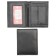 Wholesale Men's Bi-Fold RFID Leather Wallet - Black