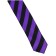 Purple & Black Stripe Tie