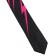 Black Tie with Pink Lightnings