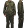 Buttoned Shirt Jacket & Trousers - Army Green (Assorted Sizes)