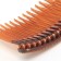Tort Side Combs With 1 Row Diamante Stones - 8cm 