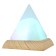 Himalayan LED USB Pyramid Salt Lamp - White