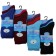 Ladies Cotton Rich Plain Socks (3 Pair Pack) - Asst.