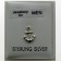Men's Sterling Silver Anchor Stud